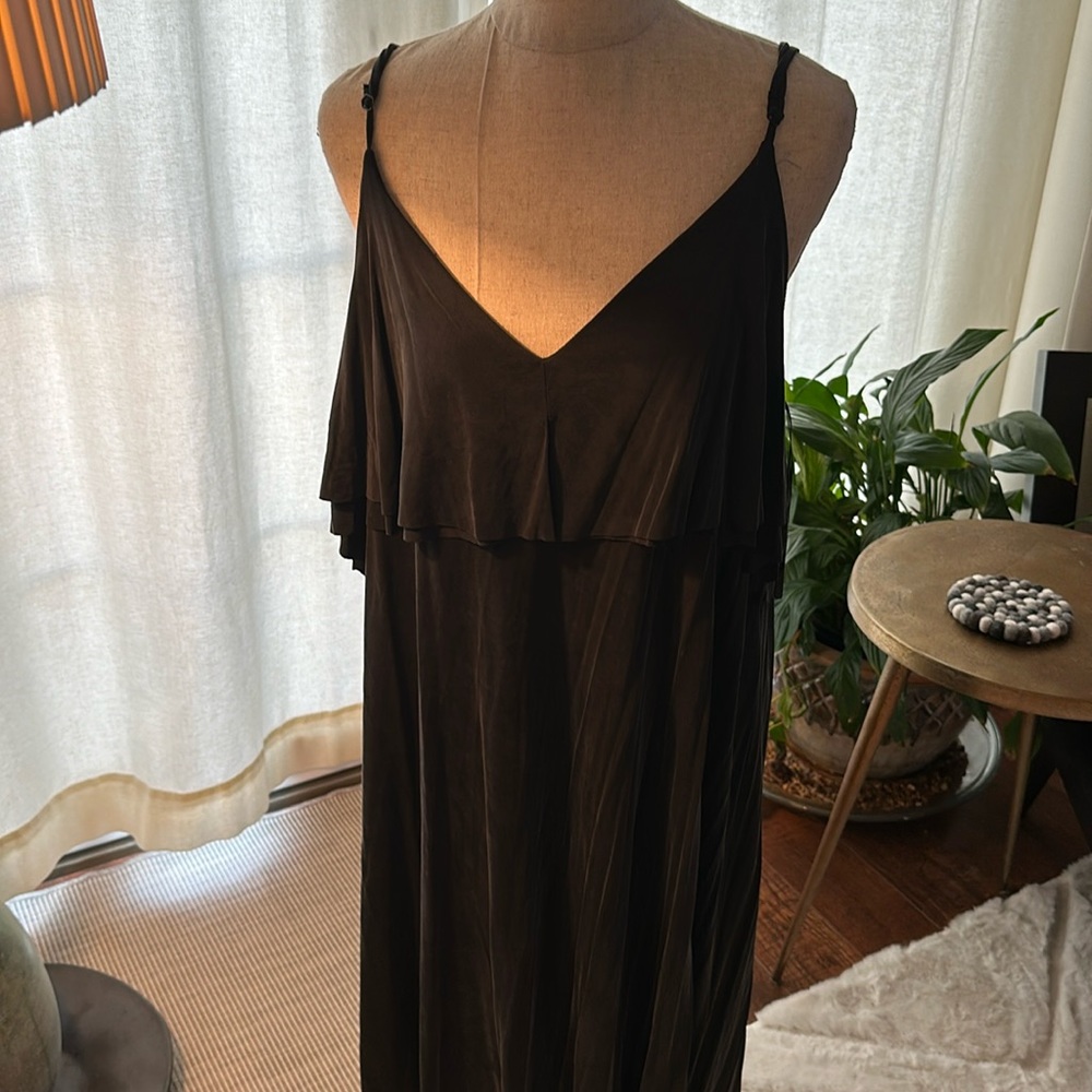 Anthropologie Erl & All dress size XL black New with tags